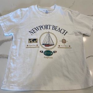 Brandy Melville Newport Beach shirt one size